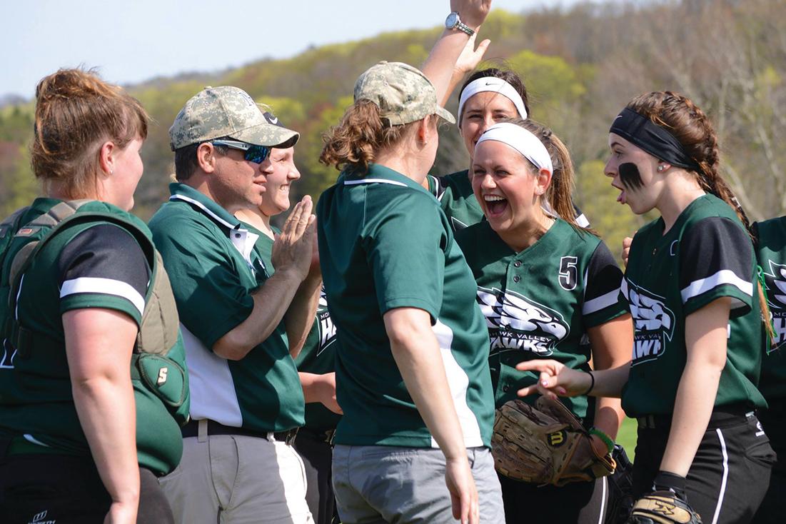 Student athletes at MVCC