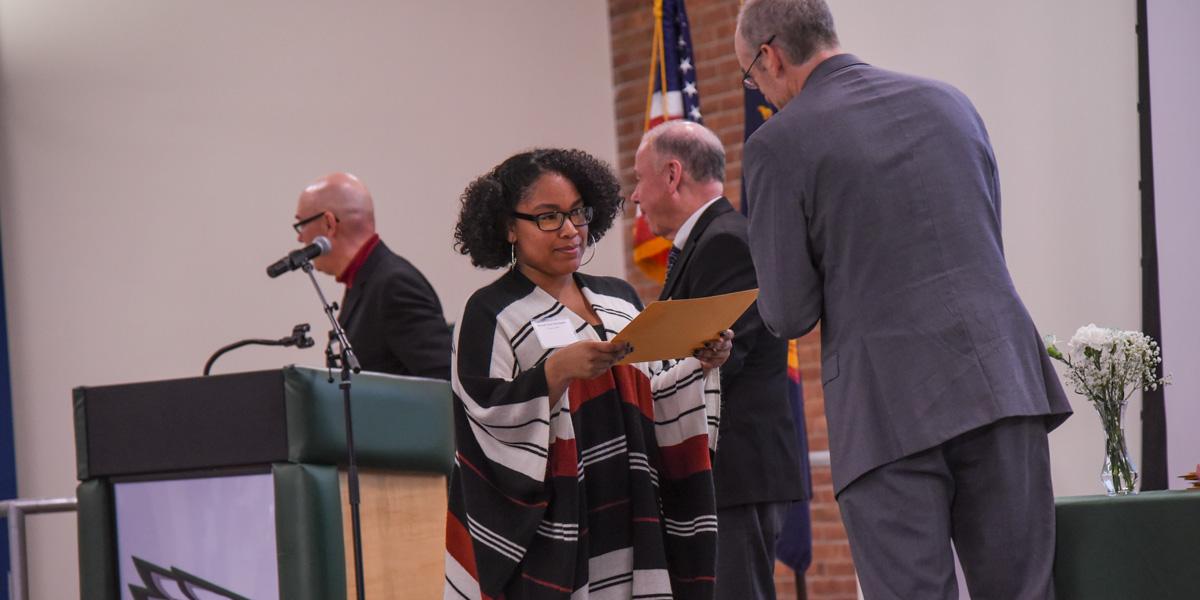 Scholar received award 2