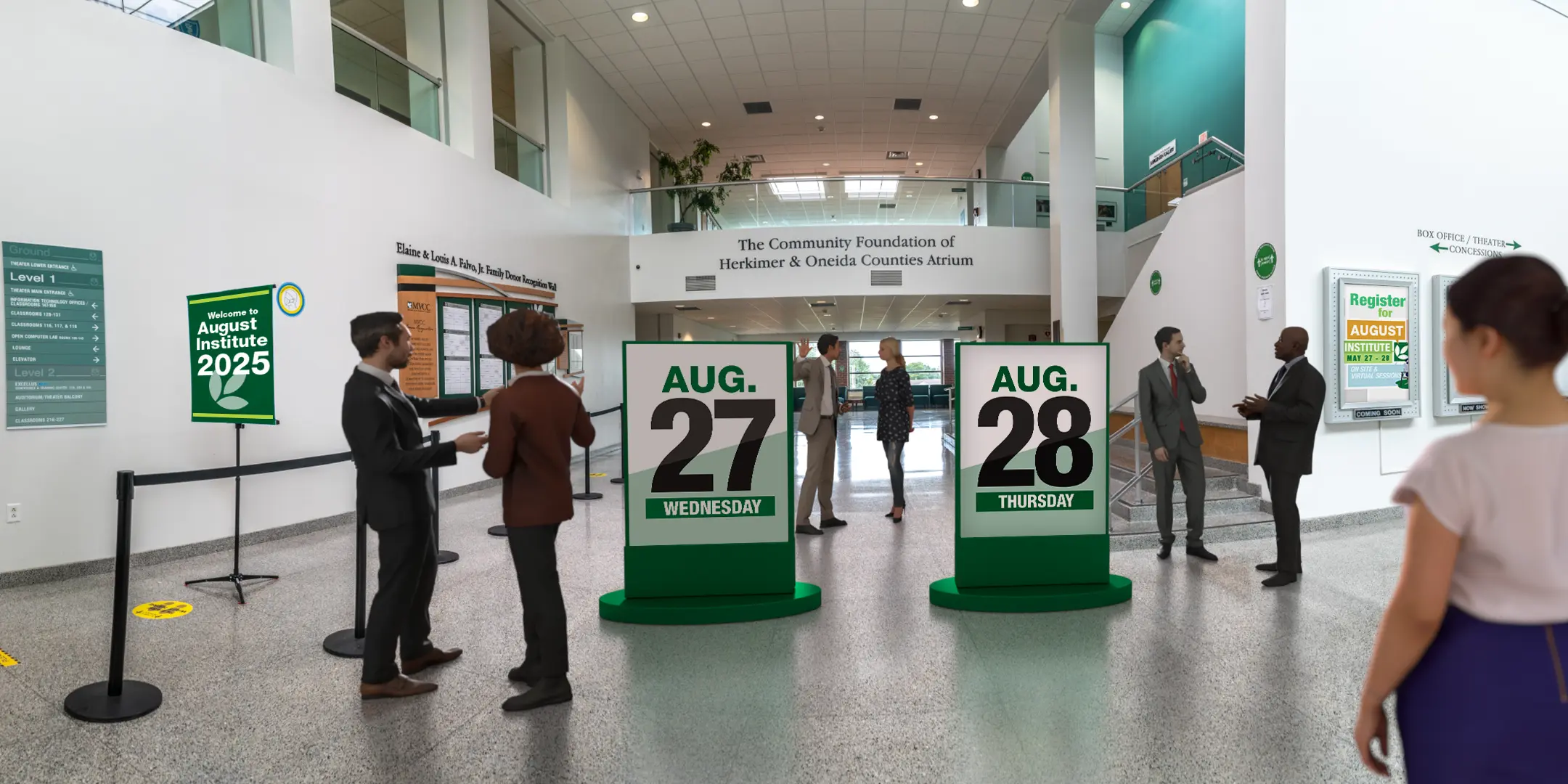 August Institute 2025 Lobby