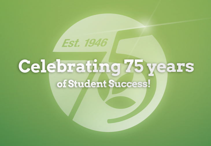 Celebrating 75 Years of Student Success