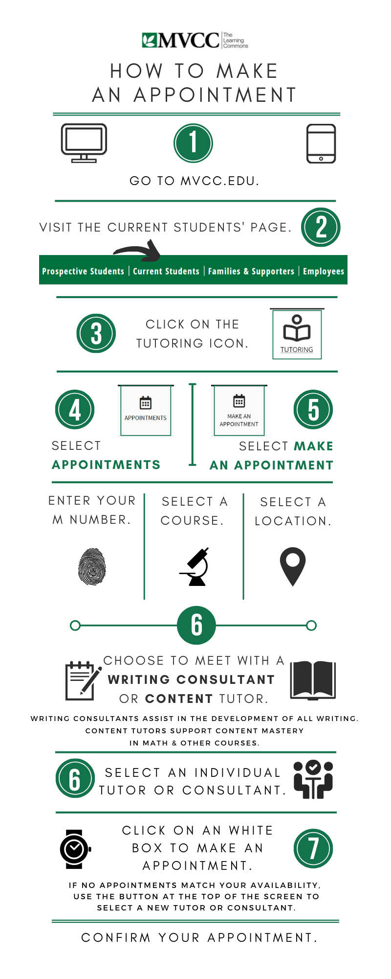Appointment Making Infographic