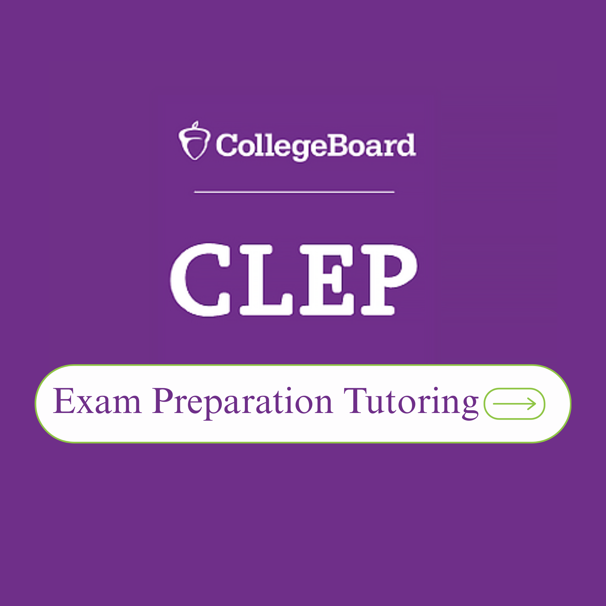 CLEP exam preparation tutoring 